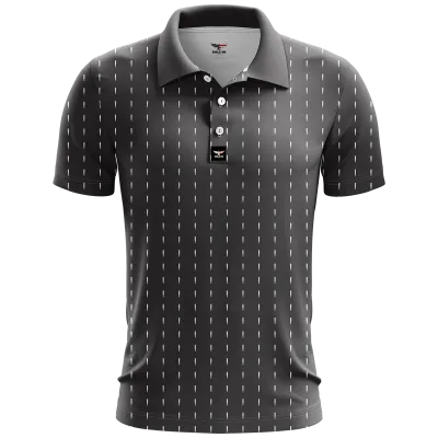 Jersey Cotton Striped Polo Shirt